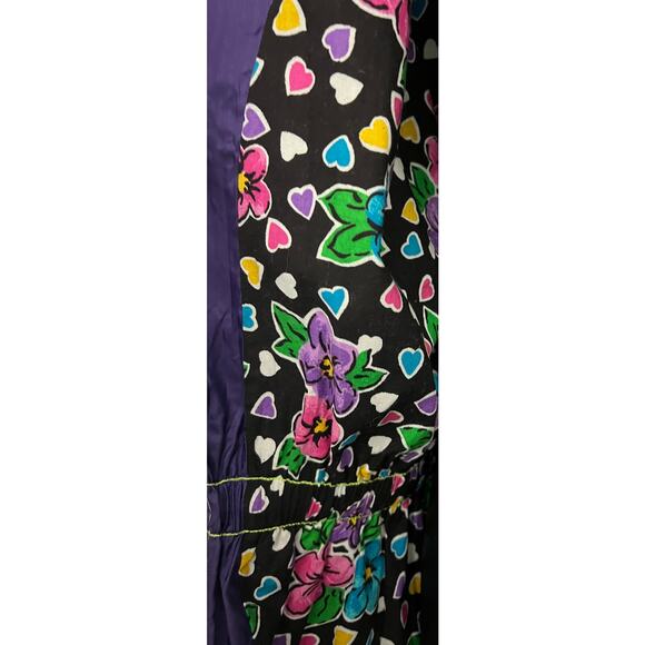 Vintage Basic Rituals Women's Purple Windbreaker/Jacket Cinched Waist Size M - Picture 7 of 10